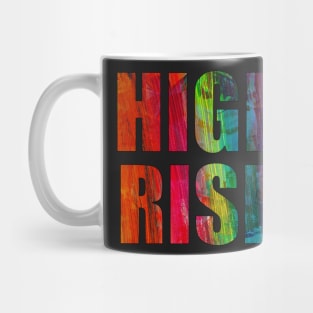 Rainbow High Risk Face Mask for Immunocompromised Folks Mug